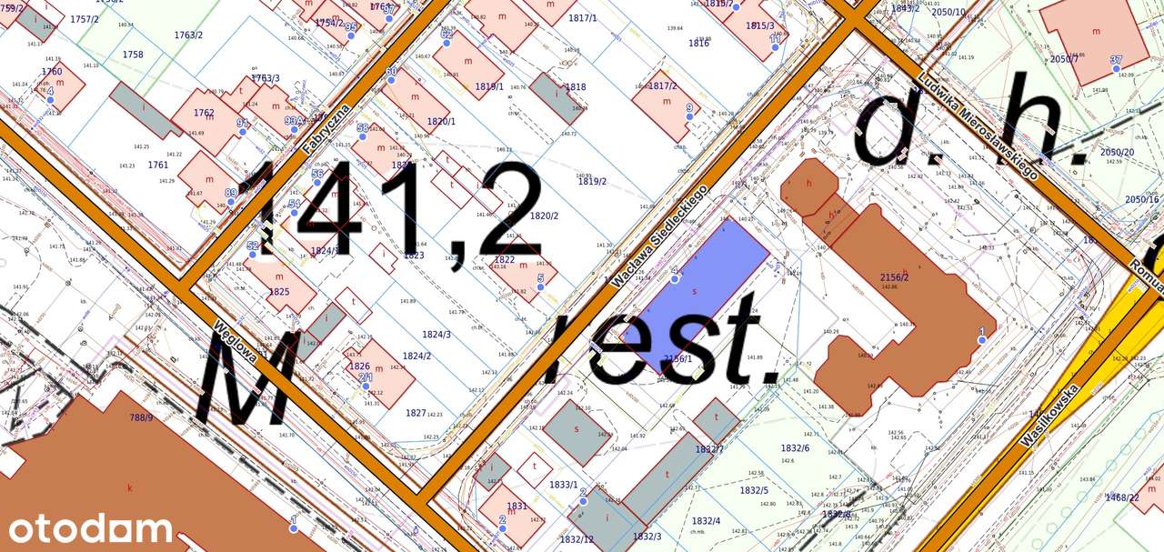 Działka budowlana Os. Wygoda ul. Siedleckiego - Pełny obrazek: 2/9