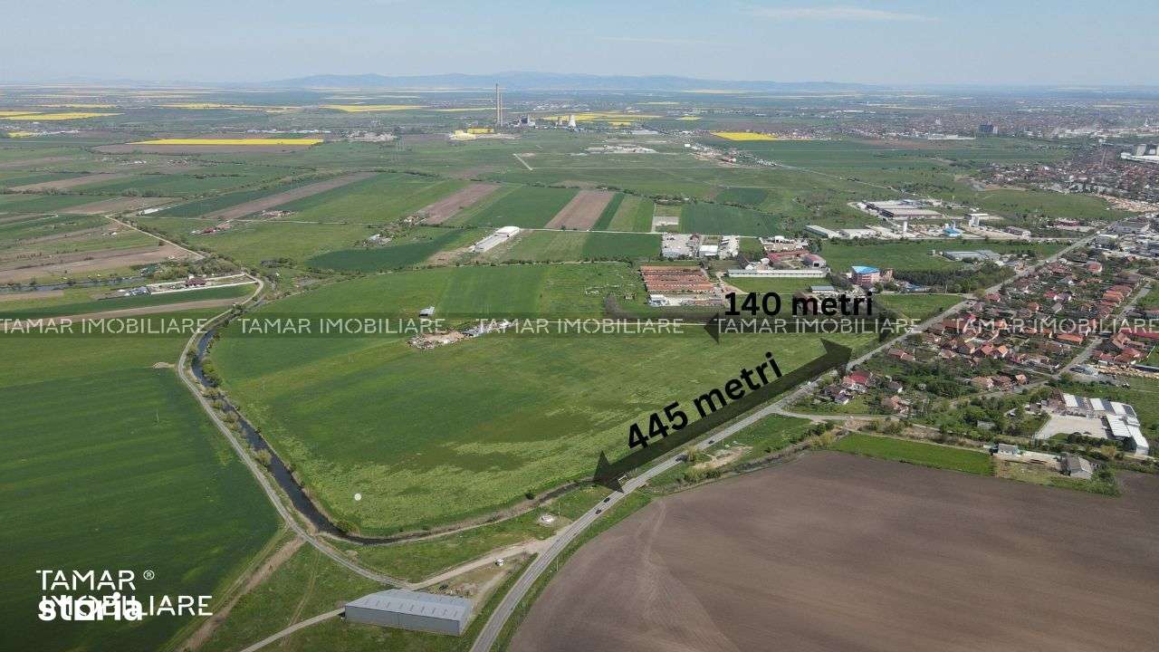 Teren 61.000 mp Gai, str. Câmpurilor - 2 fronturi stradale - Imagine principală: 3/5