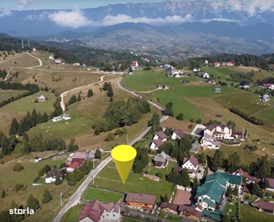 Teren de vânzare - 2.000 mp - Fundata, Brașov - Zonă turistică de top - Imagine principală: 5/5