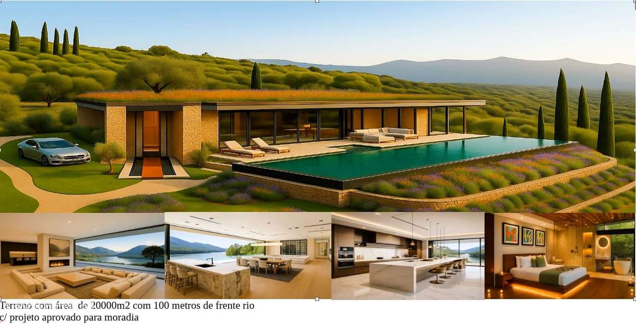 Terreno com 20.000m², frente para o rio Douro, proj. aprovado moradia - Grande imagem: 5/9