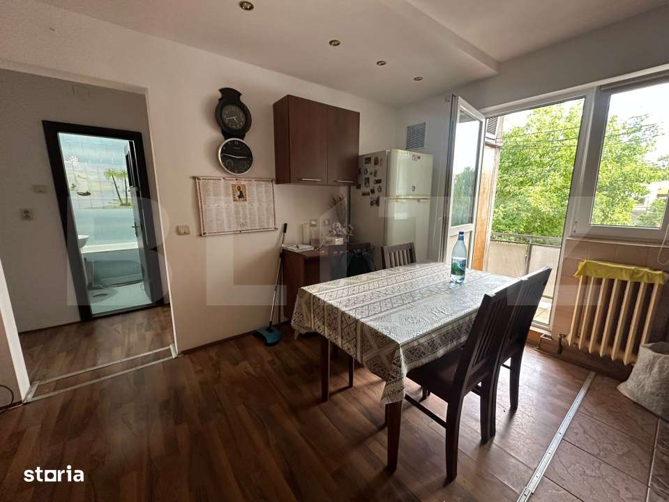 Apartament 2 camere decomandate, 2 balcoane, etaj 1, zona Vlahuta - Imagine principală: 3/5