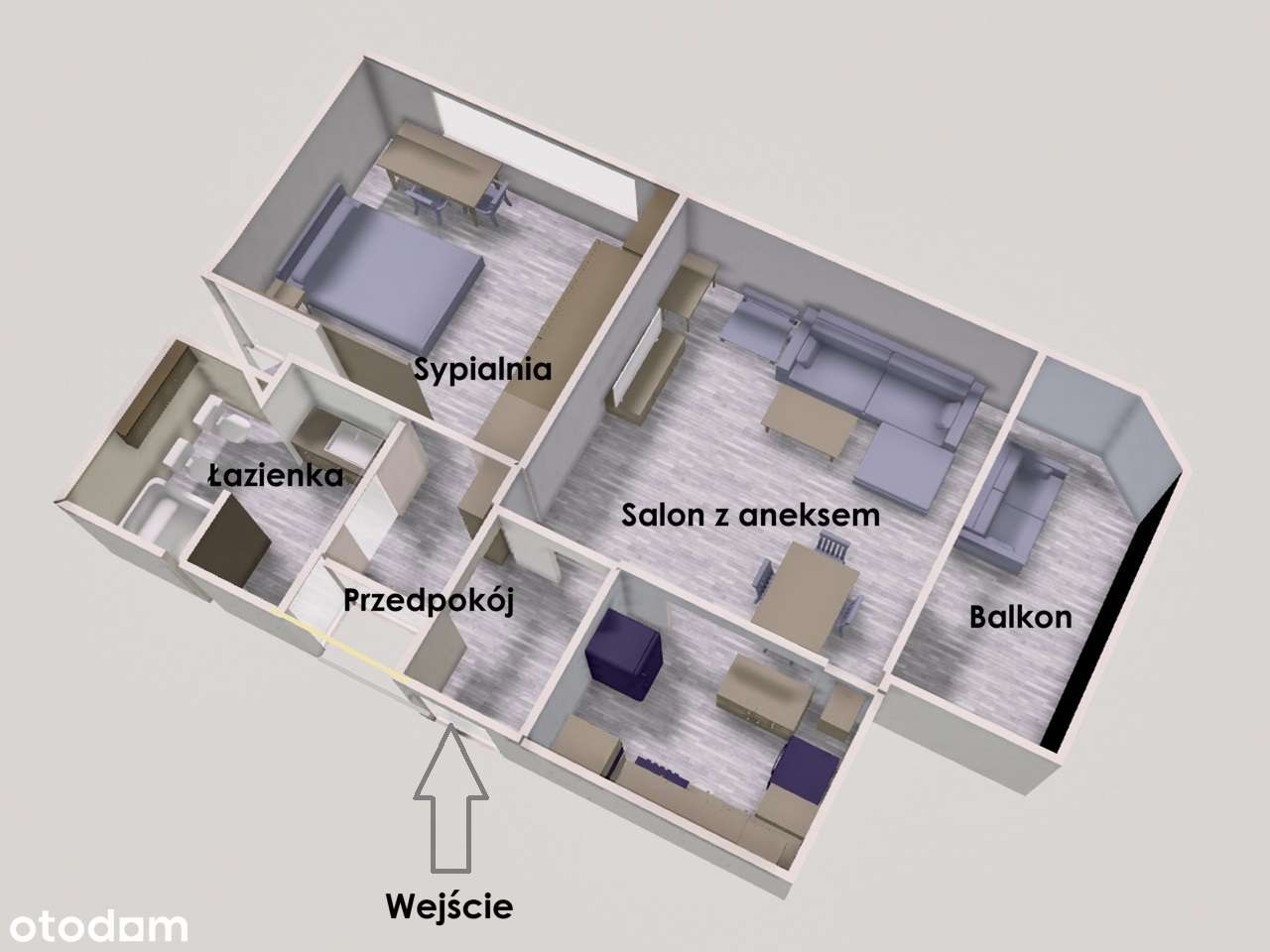 Gotowe do wprowadzenia 2 pokoje na Gocławiu-11