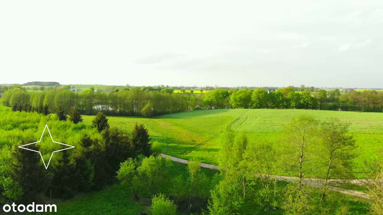 Działka 3034m² . Las i jezioro w pobliżu-0