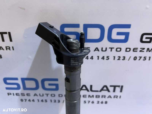 Injector Injectoare Audi A4 B7 2.7 TDI V6 BPP BSG 2005 - 2008 Cod 059130277AJ 0445115054 - 6