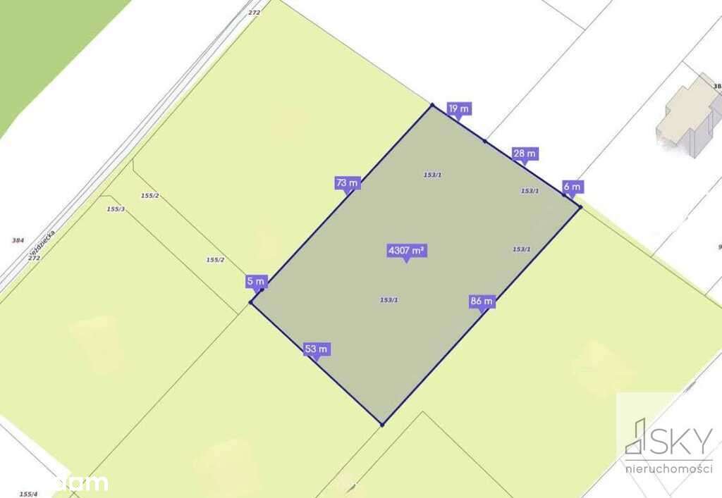 Piękna działka siedliskowa 10 min od Wrocławia - Pełny obrazek: 3/6