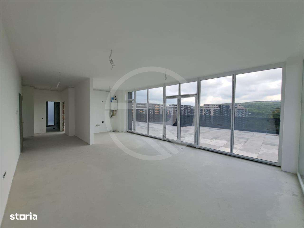 Penthouse, 110 mp utili + 137 mp terasa, situat in Sopor! - Imagine principală: 2/18