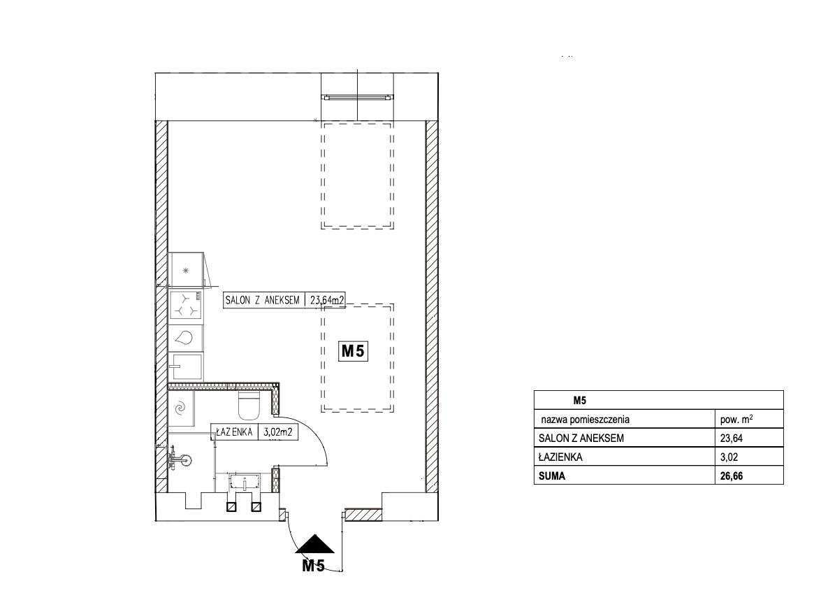 Ustawna kawalerka przy Pl. Boh. Getta-7