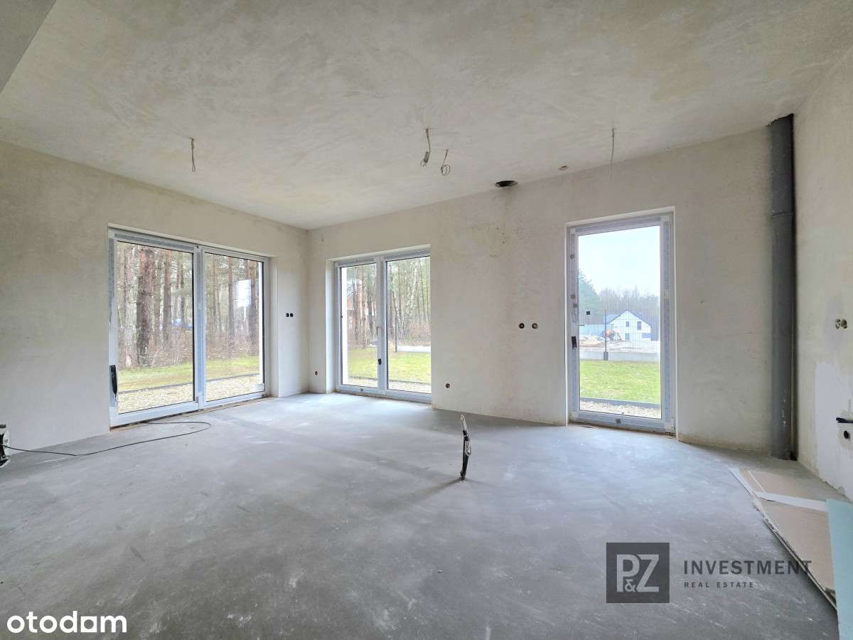 Dom w zabudowie bliźniaczej przy lesie-8