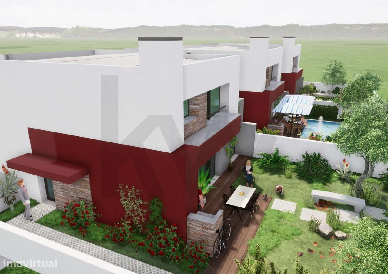 Moradia T4 nova em Mafra — vista de campo, design moderno e localizaçã - Grande imagem: 4/19