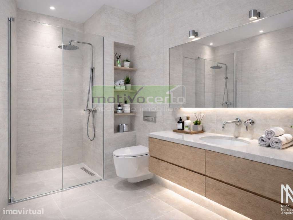 T3 Moderno em Camarate, Loures. Varanda e 2 Lugares de Parqueamento-6