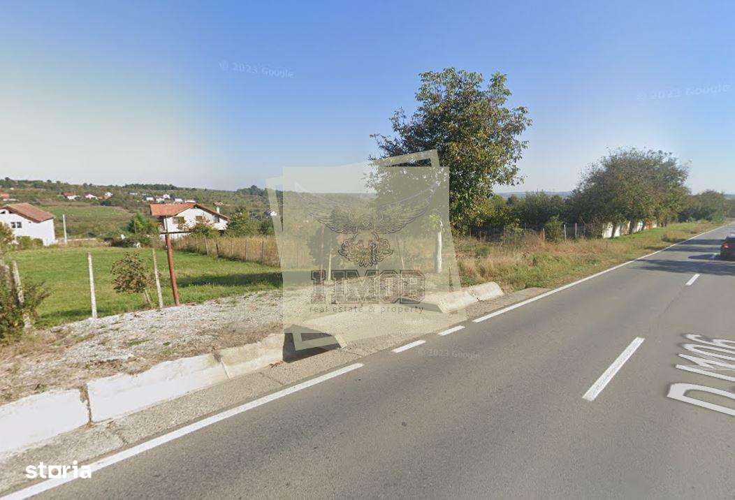 Teren intravilan 1570 mp utilitati intre case pe strada asfaltata - Imagine principală: 5/5