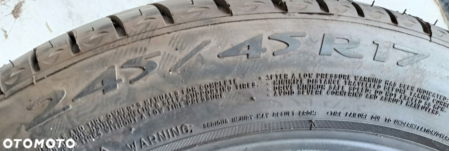 245/45R17 P156 MICHELIN PRIMACY HP. 7mm - 4