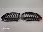 BMW X1 F48 15- NERKA GRILL ATRAPA PRAWA LEWA KPL - 6