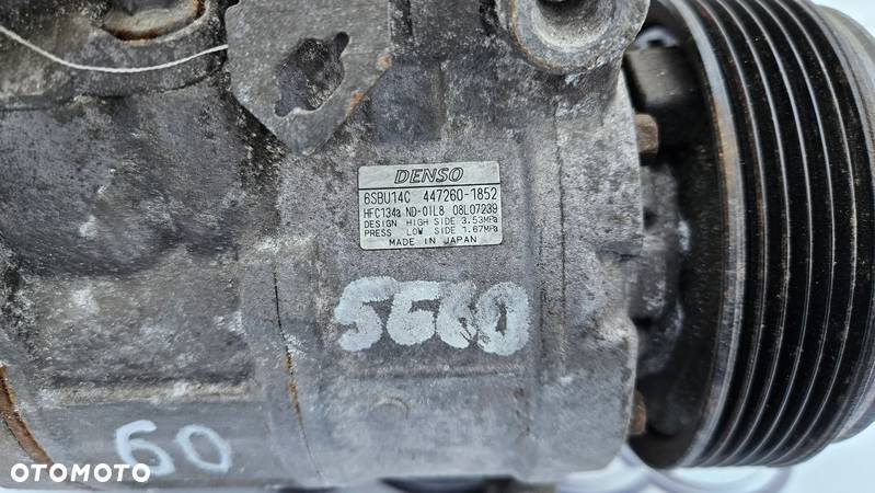 BMW 5 E60 E61 2.0D N47 Sprężarka klimatyzacji Kompresor klimy 447260-1852 DENSO - 2