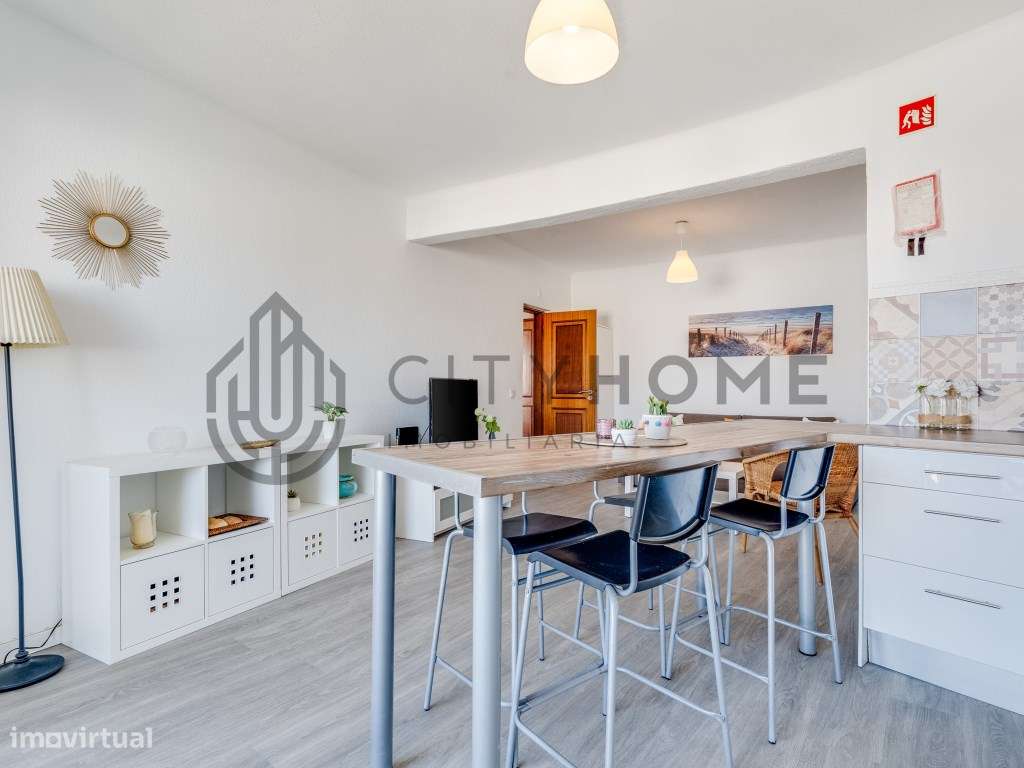Apartamento T1 com vista mar, a 500m da Praia dos Aveiros-9
