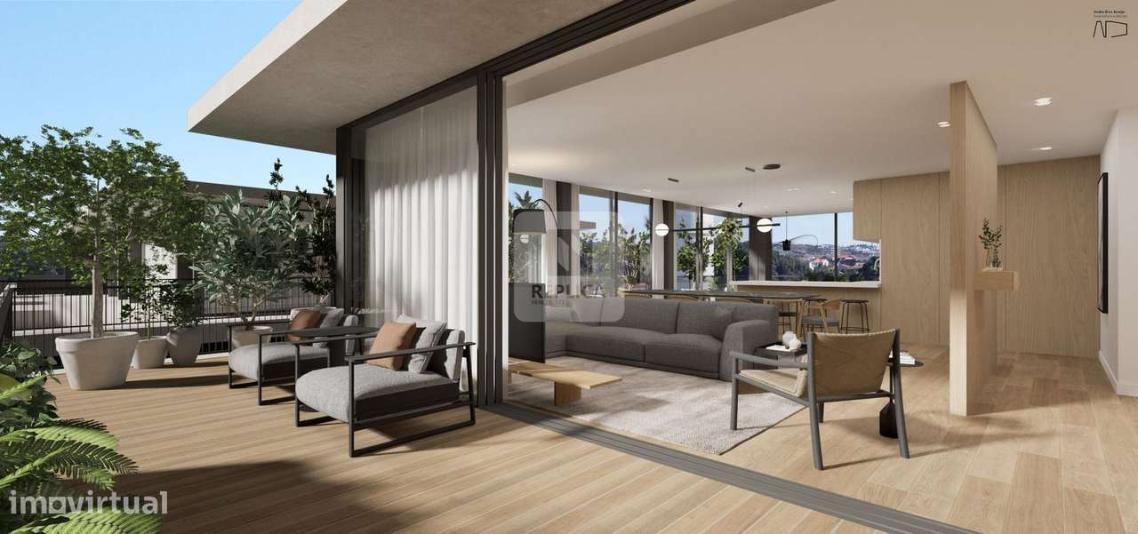 Apartamento T4, em condomínio privado, com amplas varandas - Grande imagem: 5/29