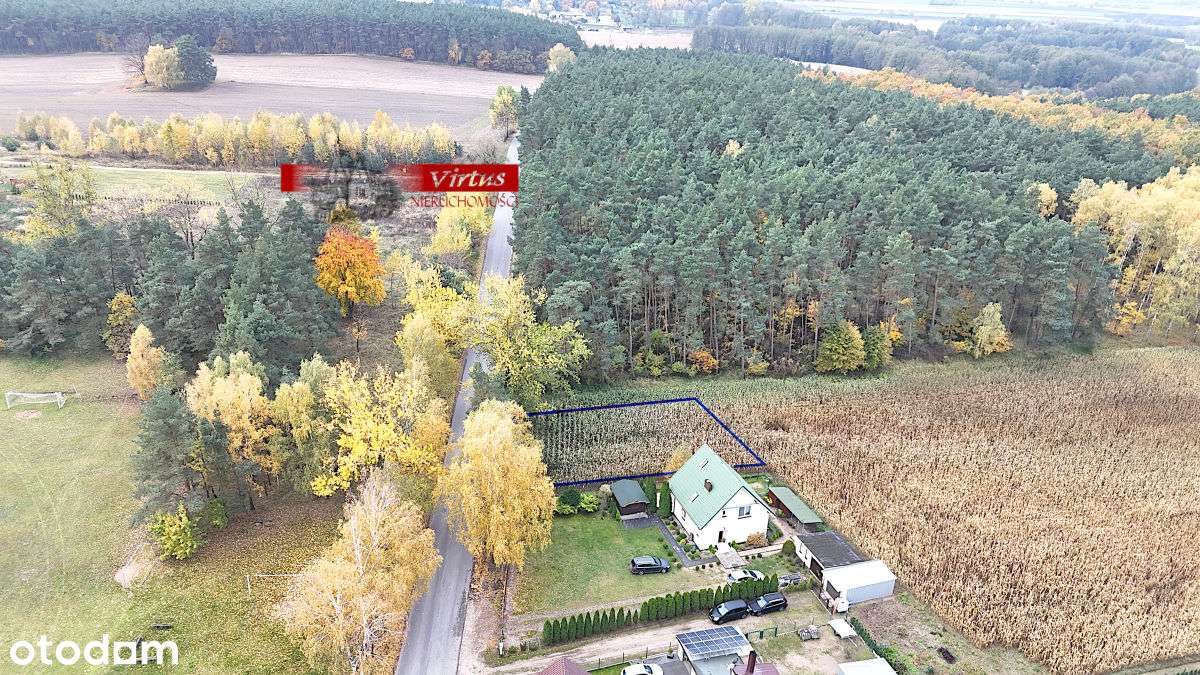 Działka przy lesie w Imielenku-3