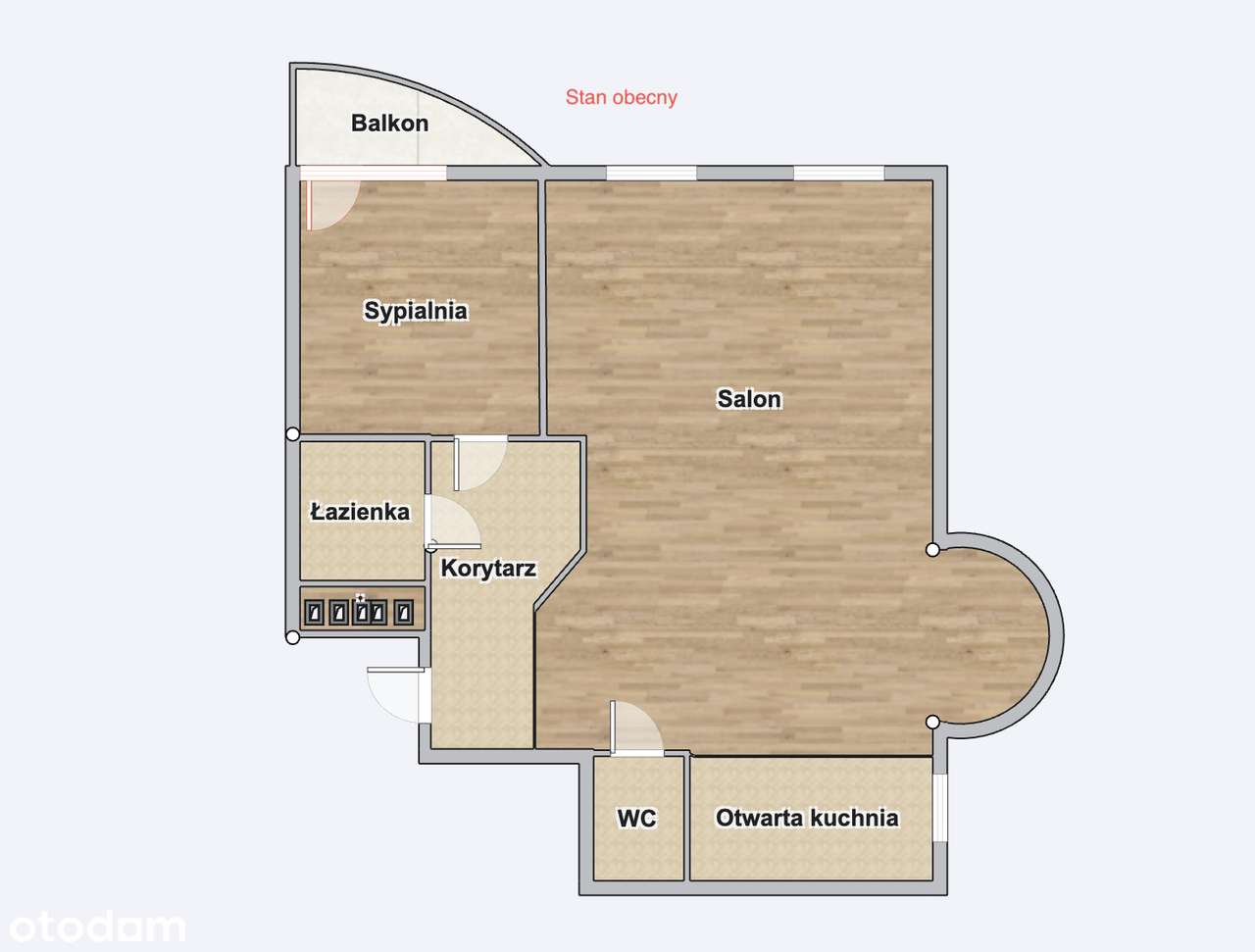 Mieszkanie z potencjałem aranżacyjnym Ursynów, kameralny budynek-16