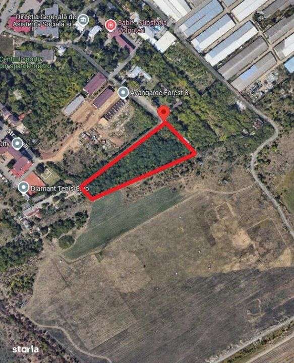 Teren intravilan construibil, zona Metro Voluntari - Imagine principală: 2/9
