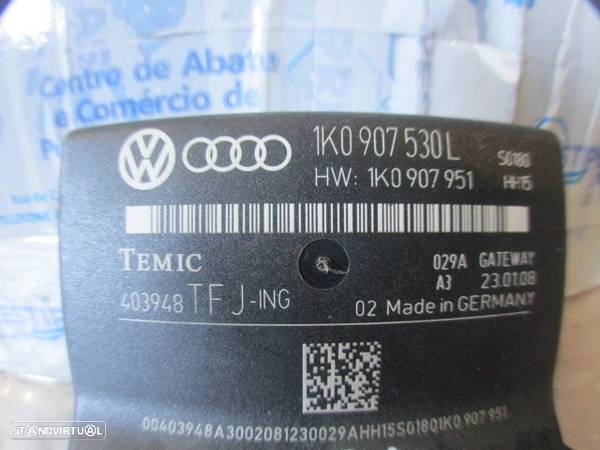 Modulo 1K0907530L 1K0907951 VW GOLF PLUS (5M) FASE 1 2008 1.9TDI  105CV 5P CINZENTO Módulo Gateway - 4