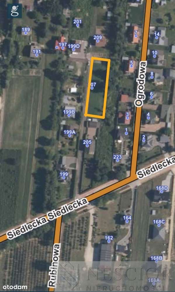 Działka budowlana Stok Lacki, ul. Siedlecka - Pełny obrazek: 4/4