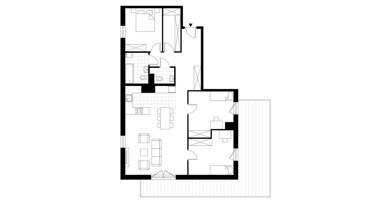 Osiedle Kaskada | mieszkanie 4-pok. | A21 - Pełny obrazek: 4/9
