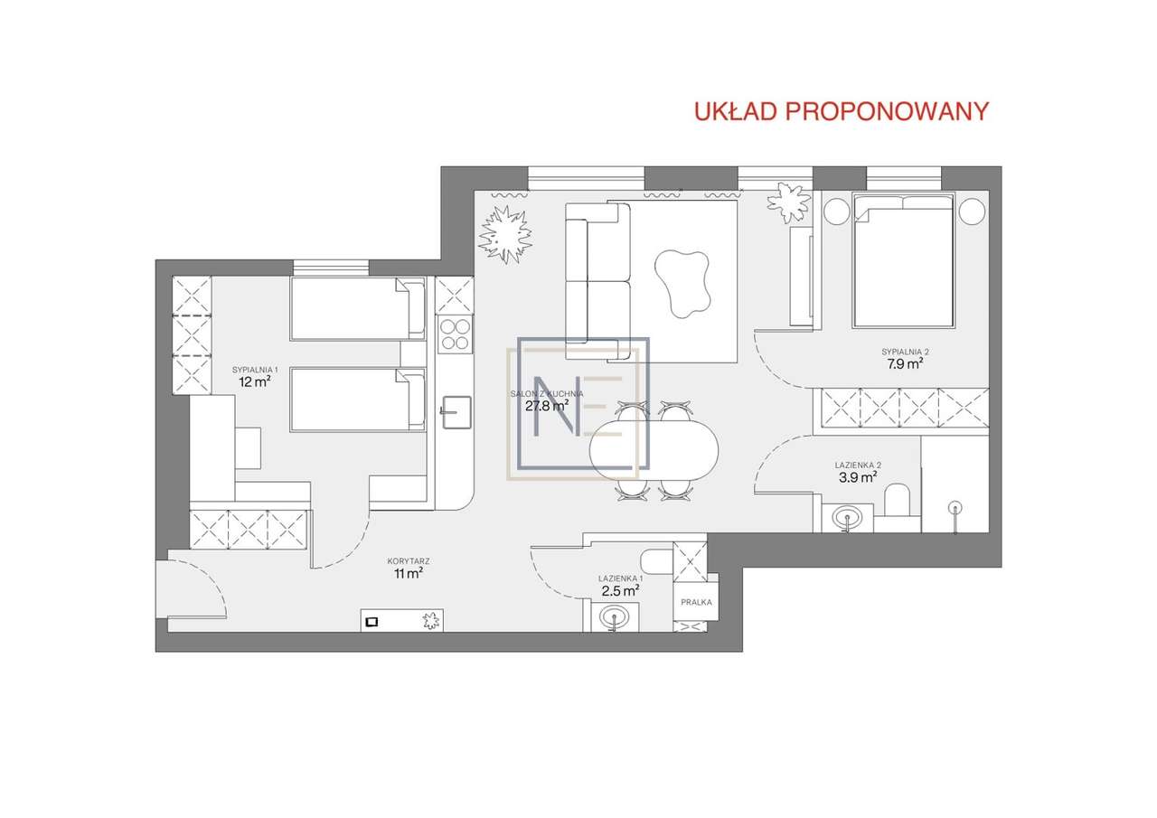 M-3 do remontu w odnowionej kamienicy. Centrum-8