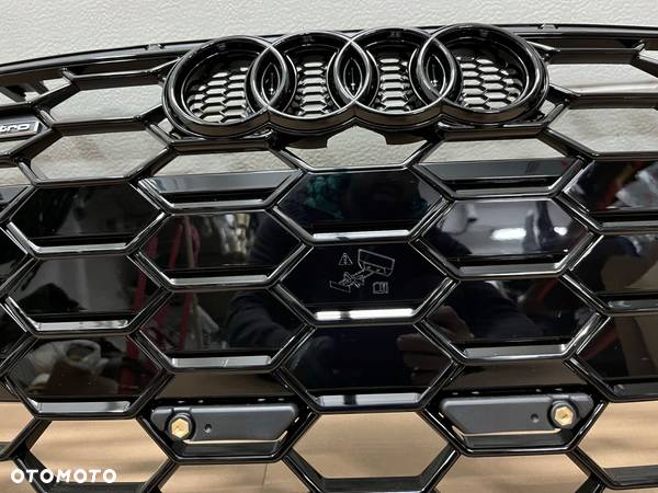 GRILL AUDI A5 LIFT SLine 8W6 ATRAPA ZDERZAKA AUDI A5 8W6 SLine LIFT KAMERA - 5