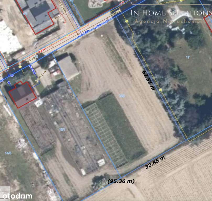 2046 m2 z pozwoleniem na budowę na 2 bliźniaki-7