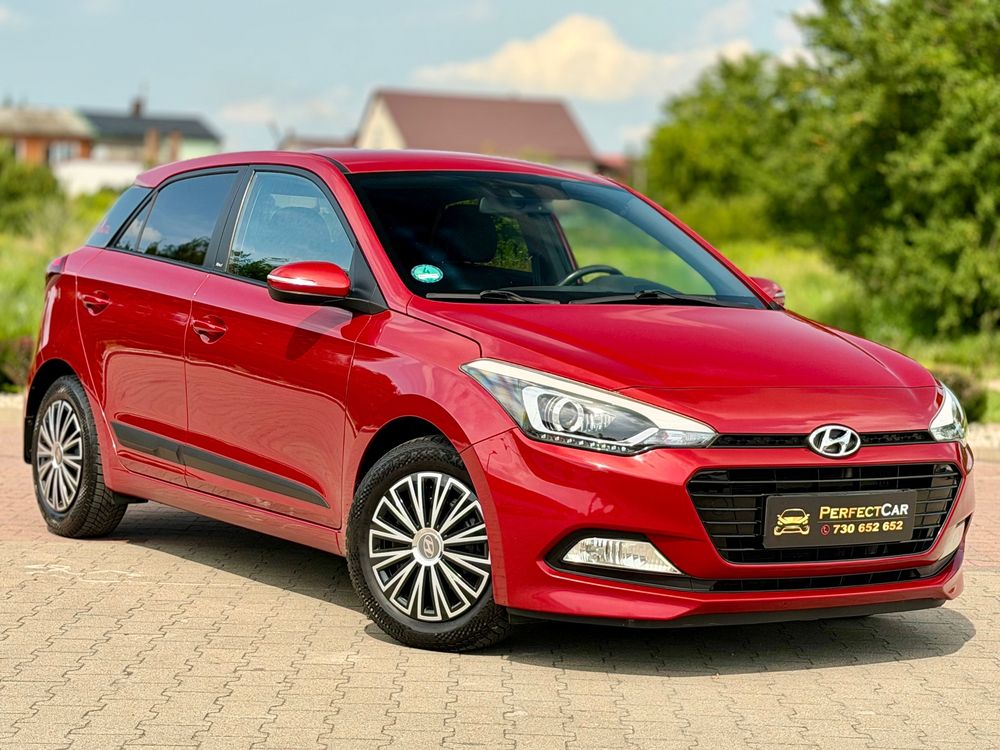 Hyundai i20 II (2014-2020) blue 1.0 T-GDI YES!+ 2018