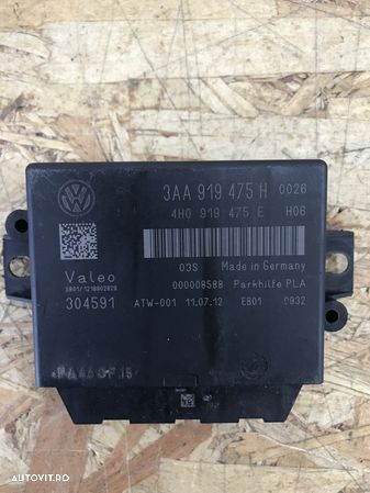 Calculator senzori de parcare Passat CC 1.4 TSI 160 CP - 1