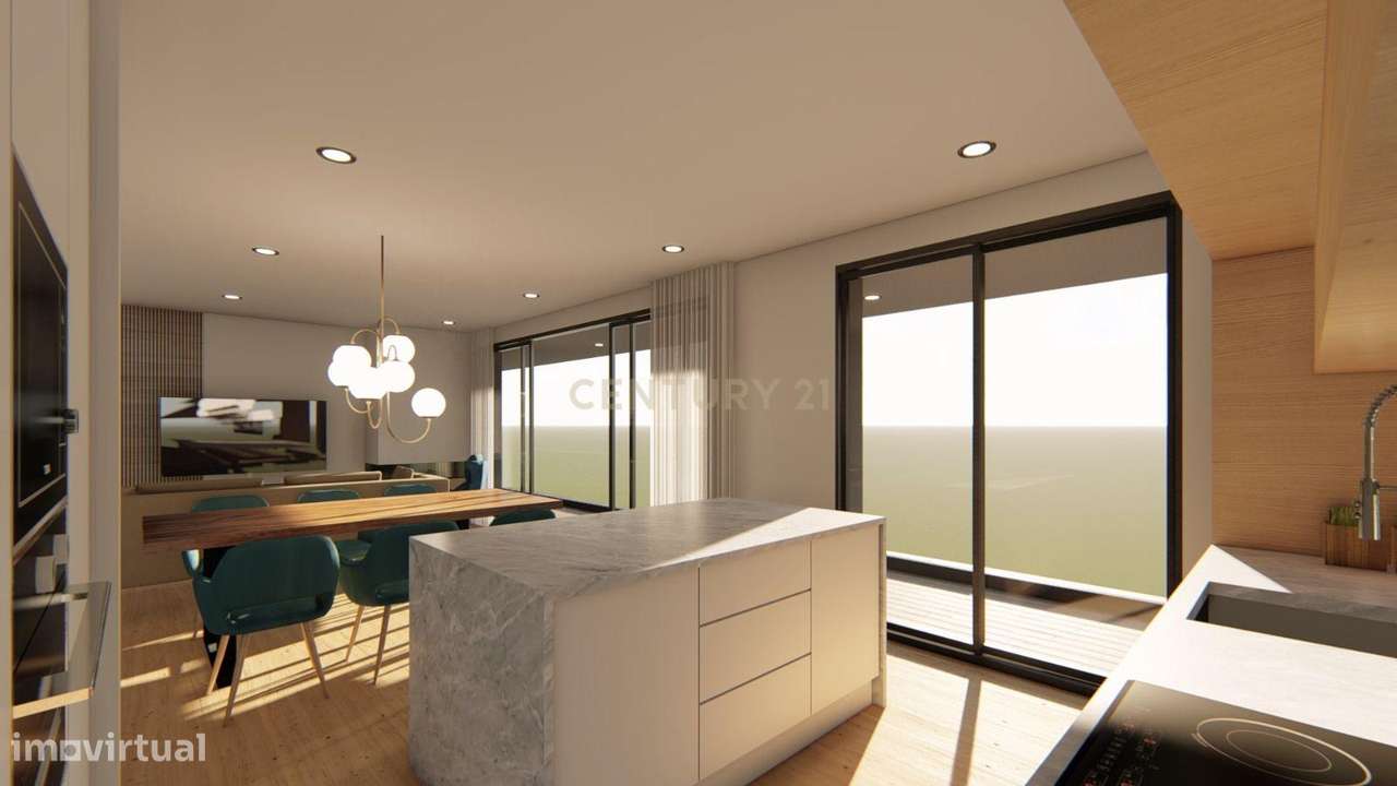 Terreno de 800 m² com Projeto Aprovado | Moradia T3 Contemporânea | Sã-13