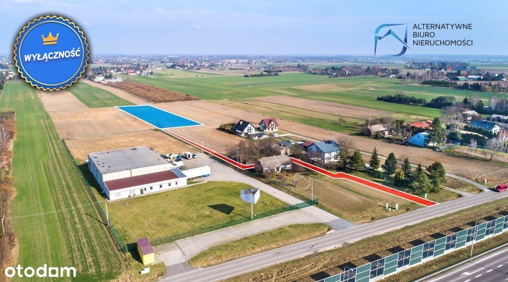 Działka, 5 950 m², Mełgiew