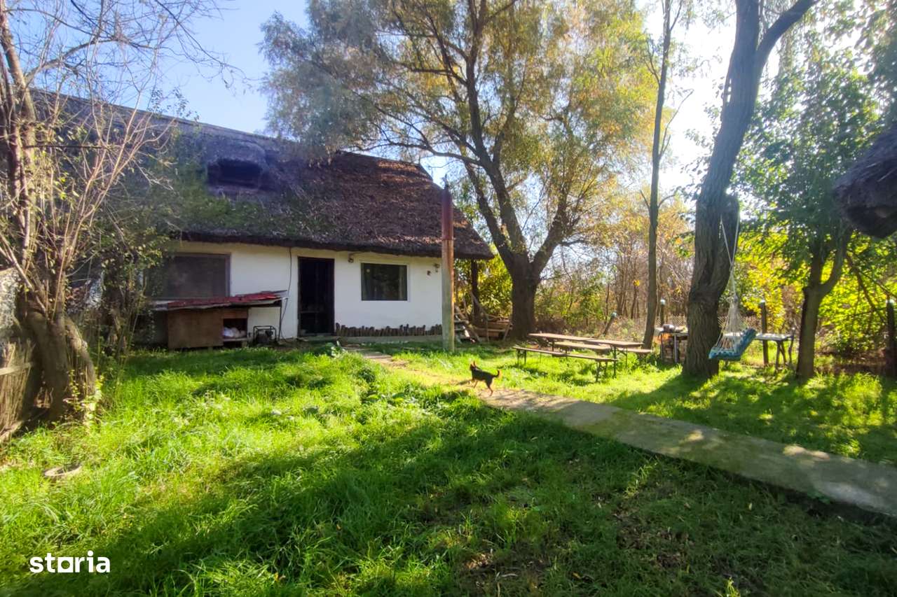 Casa de vacanta, in Delta, pe Chilia, ieșire la Dunăre, utilitati, CF-1