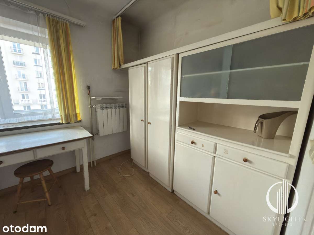 Dwupokojowe mieszkanie do remontu na Nowolipkach - Pełny obrazek: 5/15