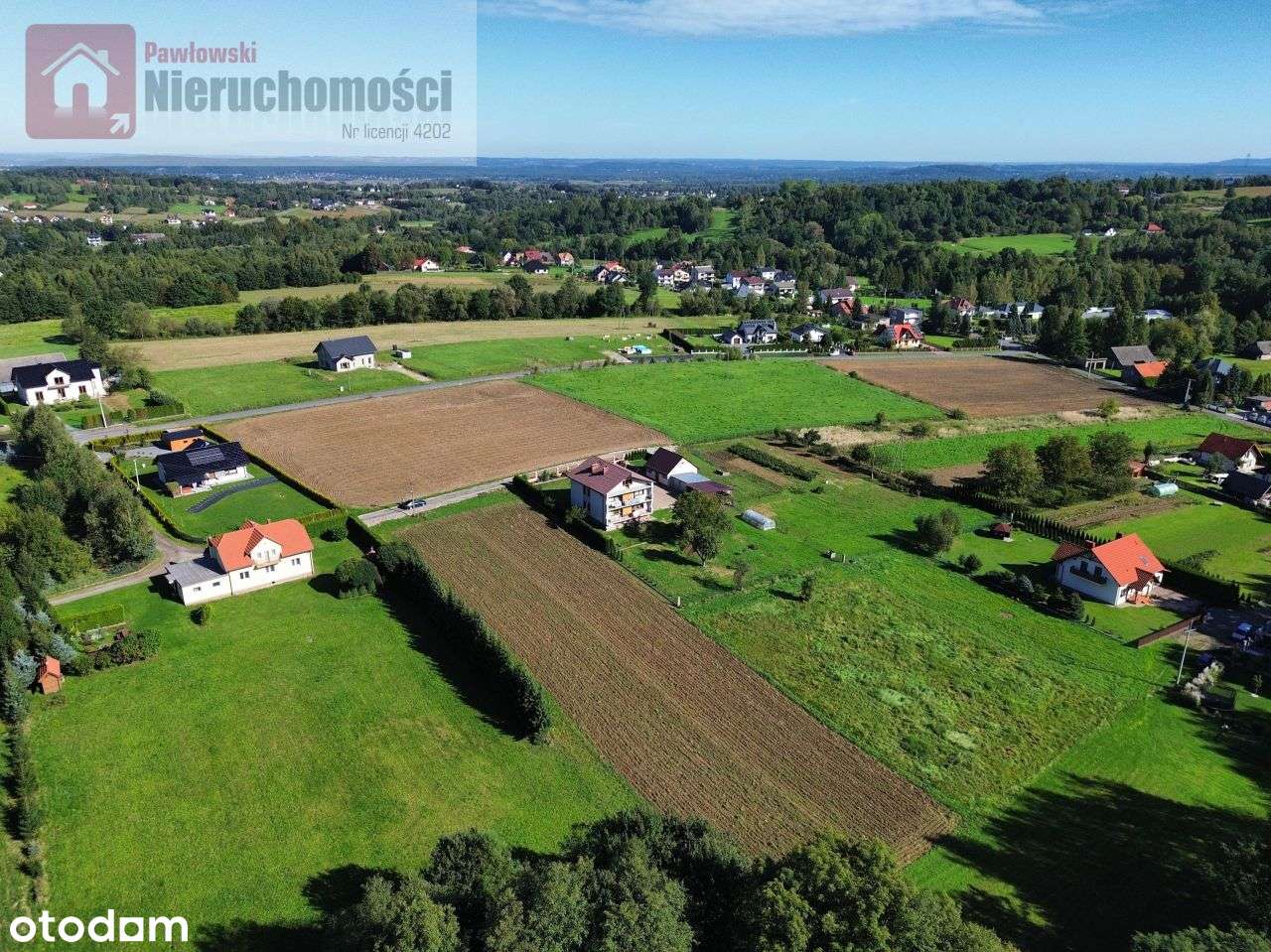 Płaska działka budowlana w Marcyporębie 10a - Pełny obrazek: 5/10