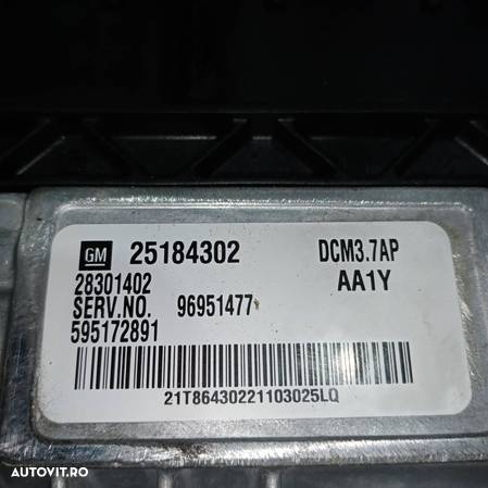 Calculator motor Chevrolet Captiva Opel Astra 2.2 CDTI | 25184302 | 28301402 | 96951 | Clinique Car - 3