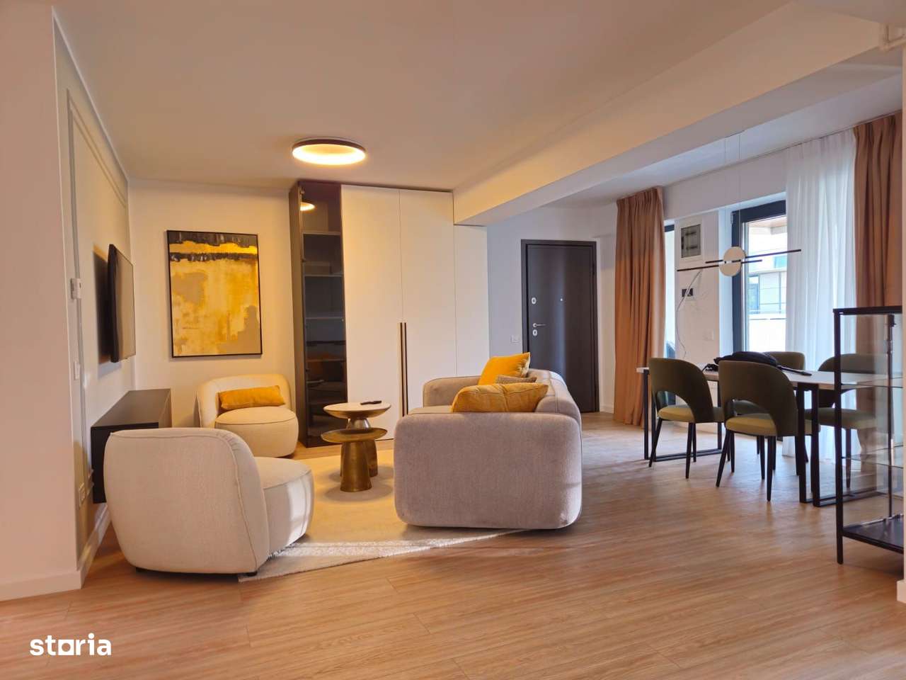 Apartament 4 Camere de vanzare Iancu Nicolae utilat mobilat NOU-1