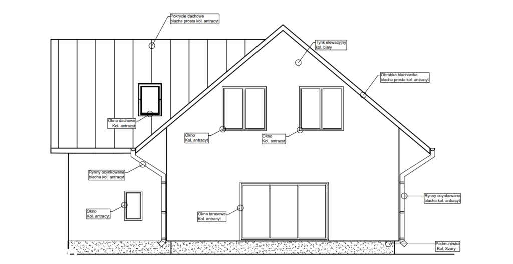 Dom - stan surowy otwarty/Karakule-2