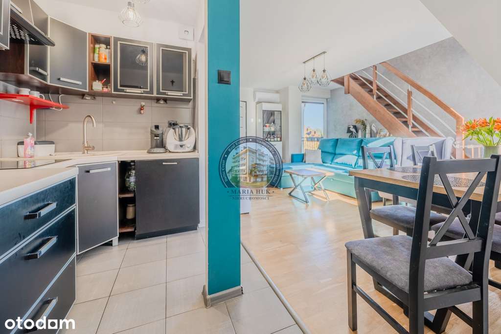 Mieszkanie z tarasem, balkonem i klimatyzacją!-17