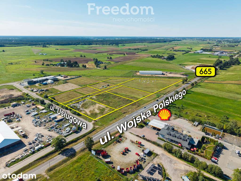 Działki UH/UPN przy 665 * Wybór powierzchni * ASAG - Pełny obrazek: 5/6