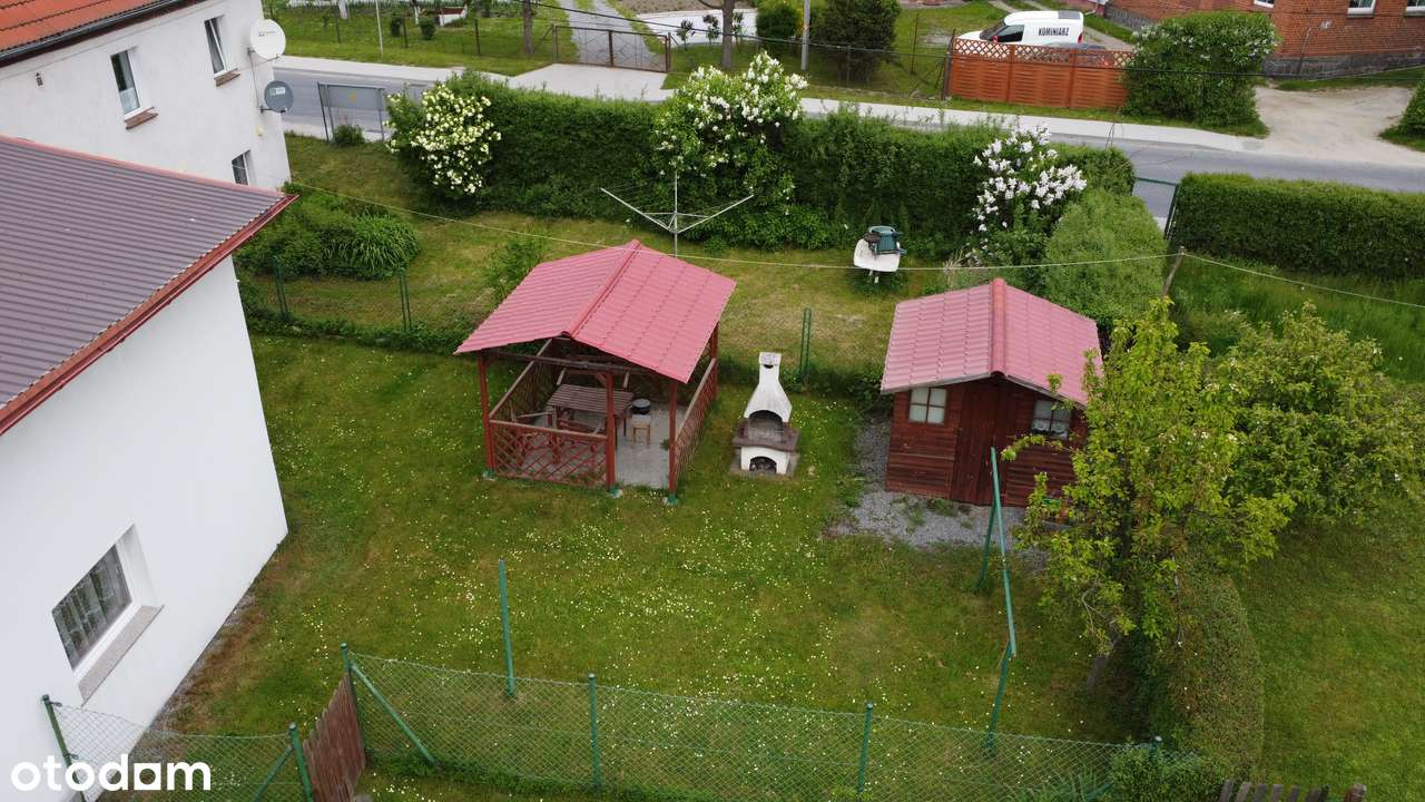 Duże mieszkanie 5 pokoi komórka garaż i ogródek altanka-15