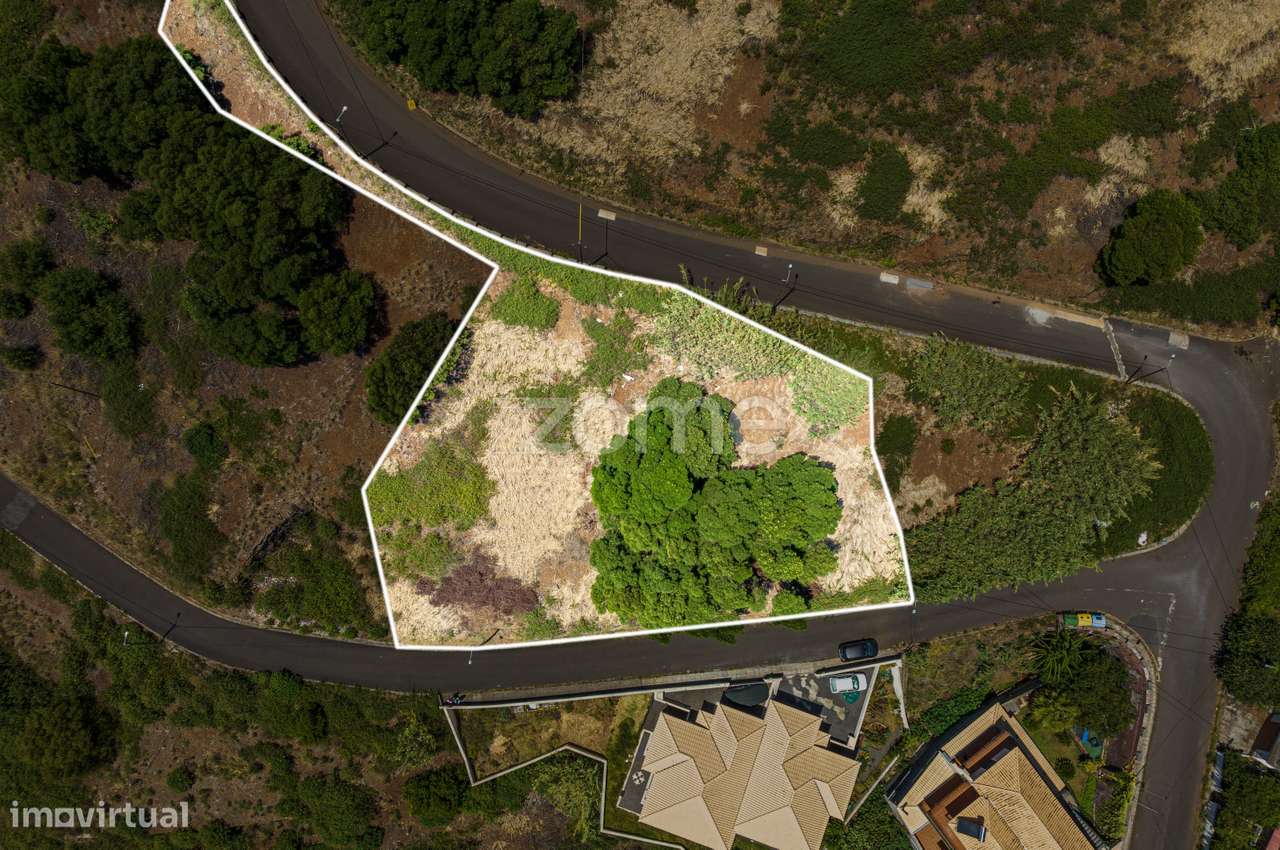 Terreno | Vista Mar definitiva | Área 1590m2 | Gaula |Santa Cruz - Grande imagem: 1/25