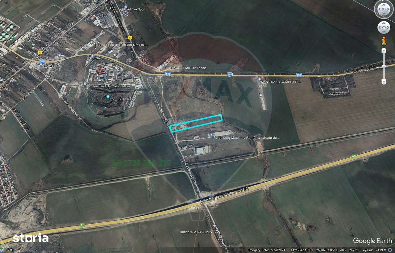 Teren intravilan, 21000 mp, Jilava-DNCB-0