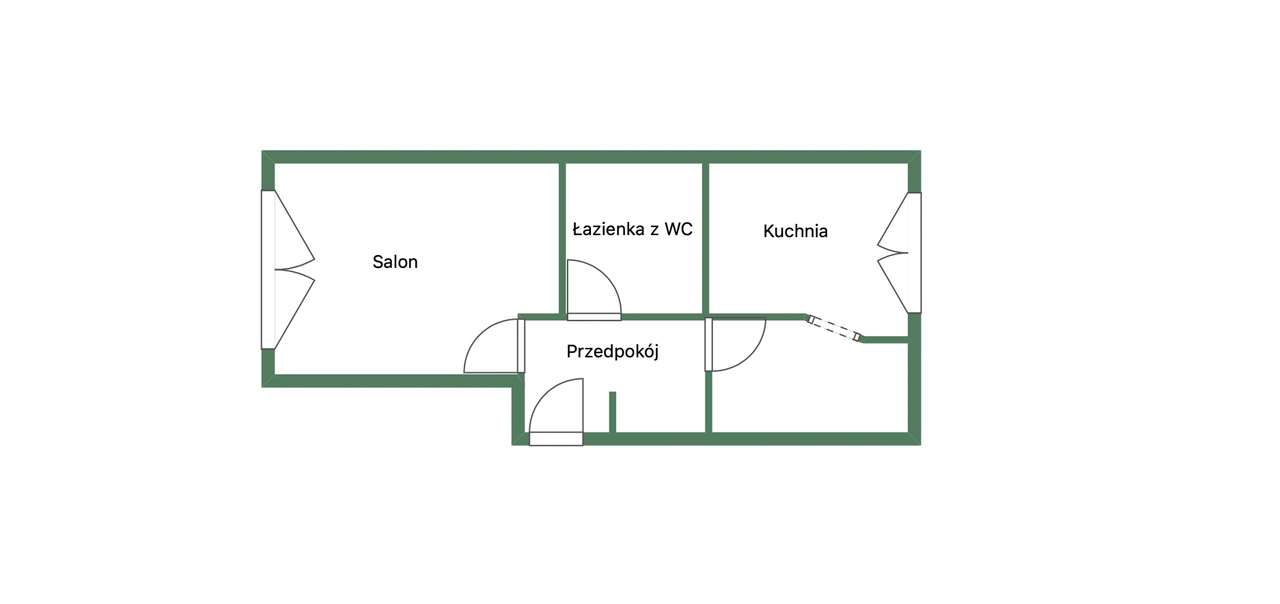 Dla singla, pary lub pod wynajem - 40 m2 gotowe na nowe historie!-6