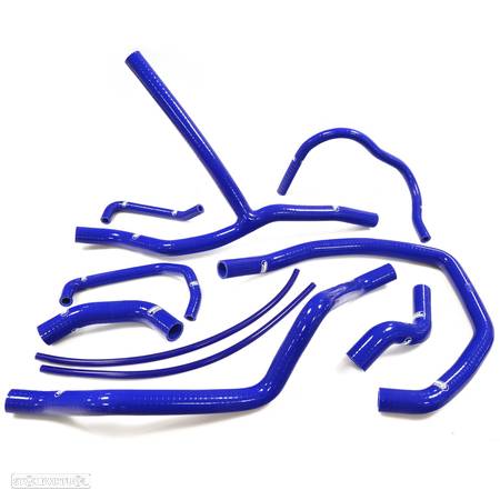 kit tubos radiador samco polaris rzr 900 xp azul 11-13 - 1