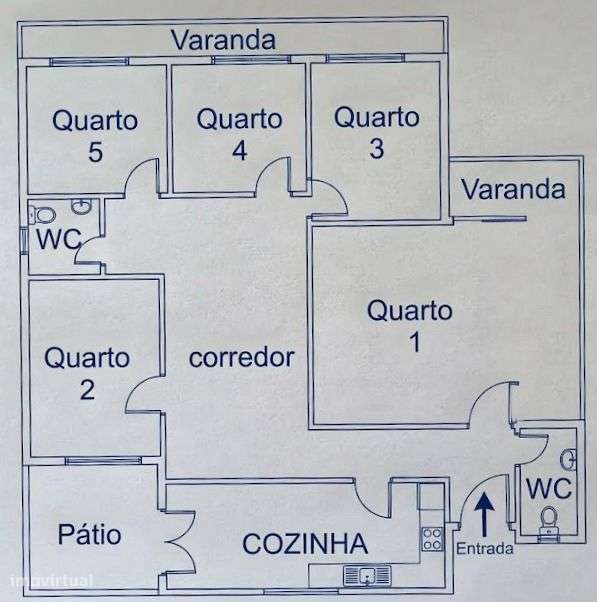 T4 • 140 m² • Varandas + Terraço • Rua Olivença – Amadora-28