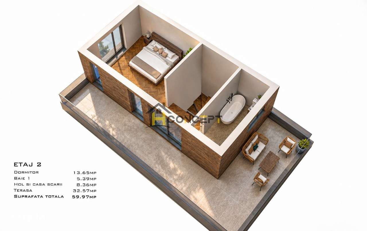 Vila Premium tip duplex, Popesti Leordeni, comision 0%-7