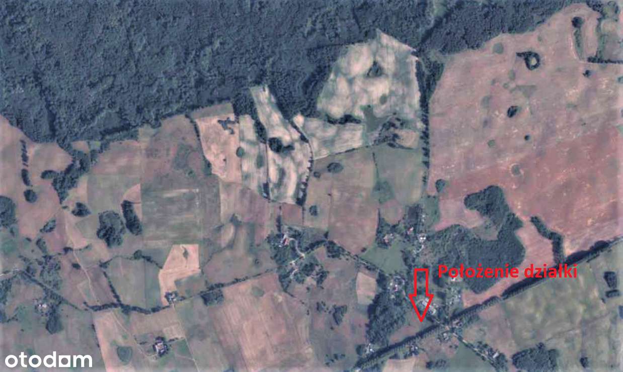 Malowniczo położona, duża działka budowlana. - Pełny obrazek: 4/12