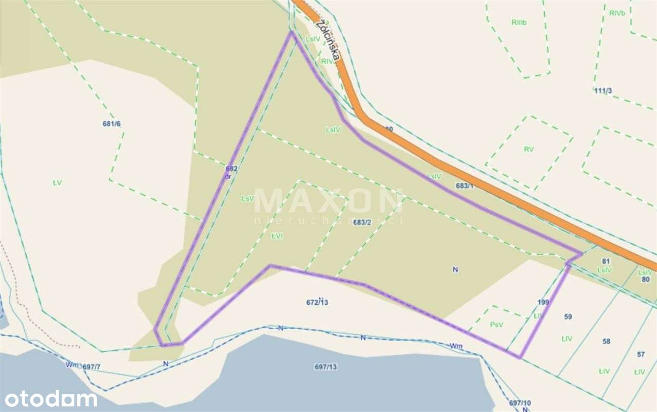 5,4 Ha w Pierwszej Linii Brzegowej Kamień Pomorski - Pełny obrazek: 5/14